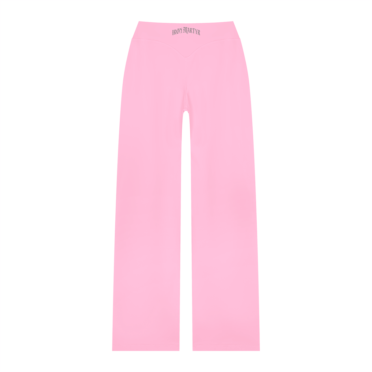 Women's High Waisted Byzantine cross Logo Straight Leg Yoga pants