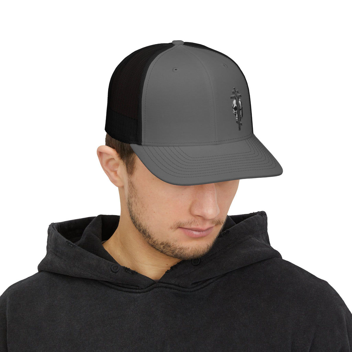 Iron Martyr Byzantine Cross logo Richardson Snapback