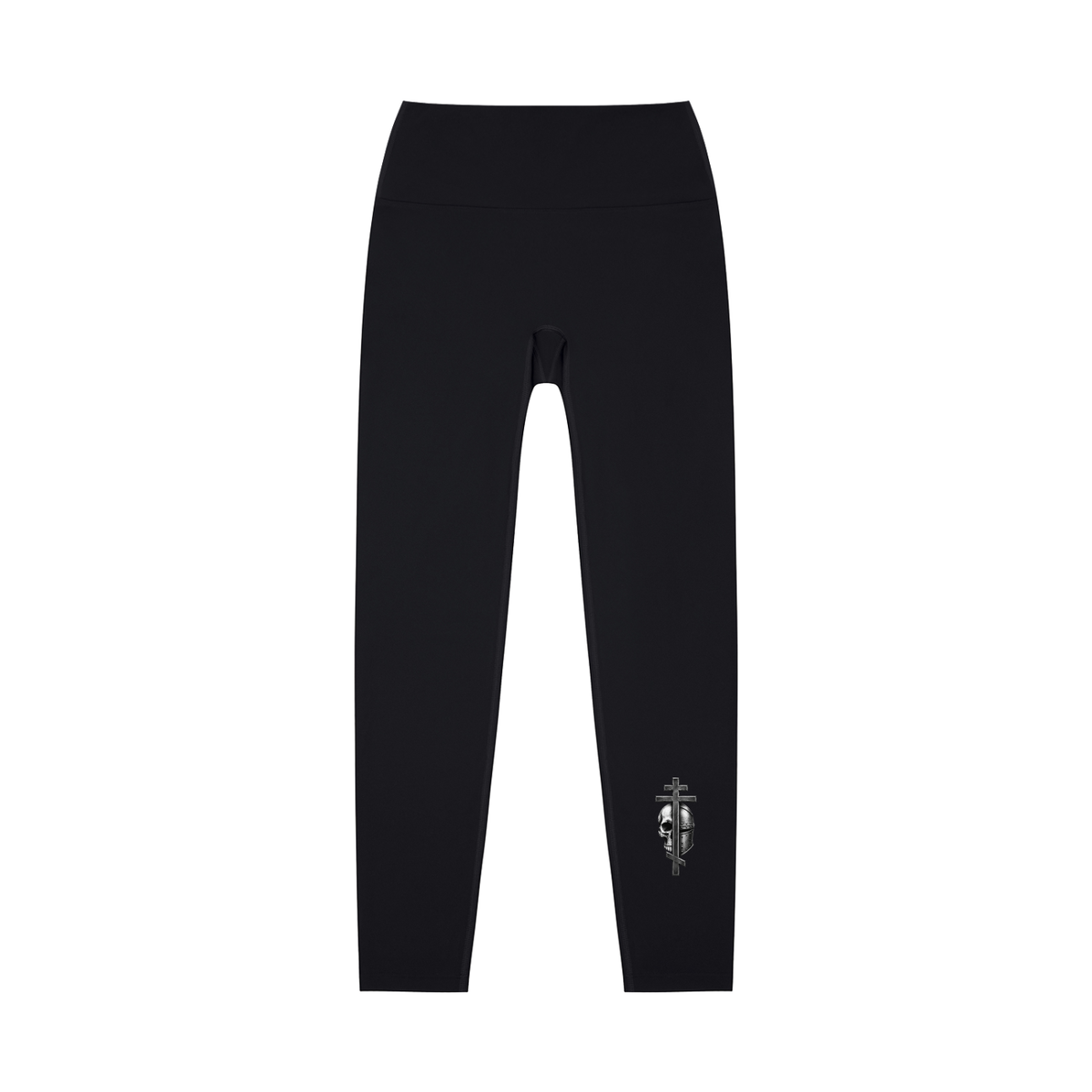 High-Waisted Byzantine cross logo Yoga Leggings