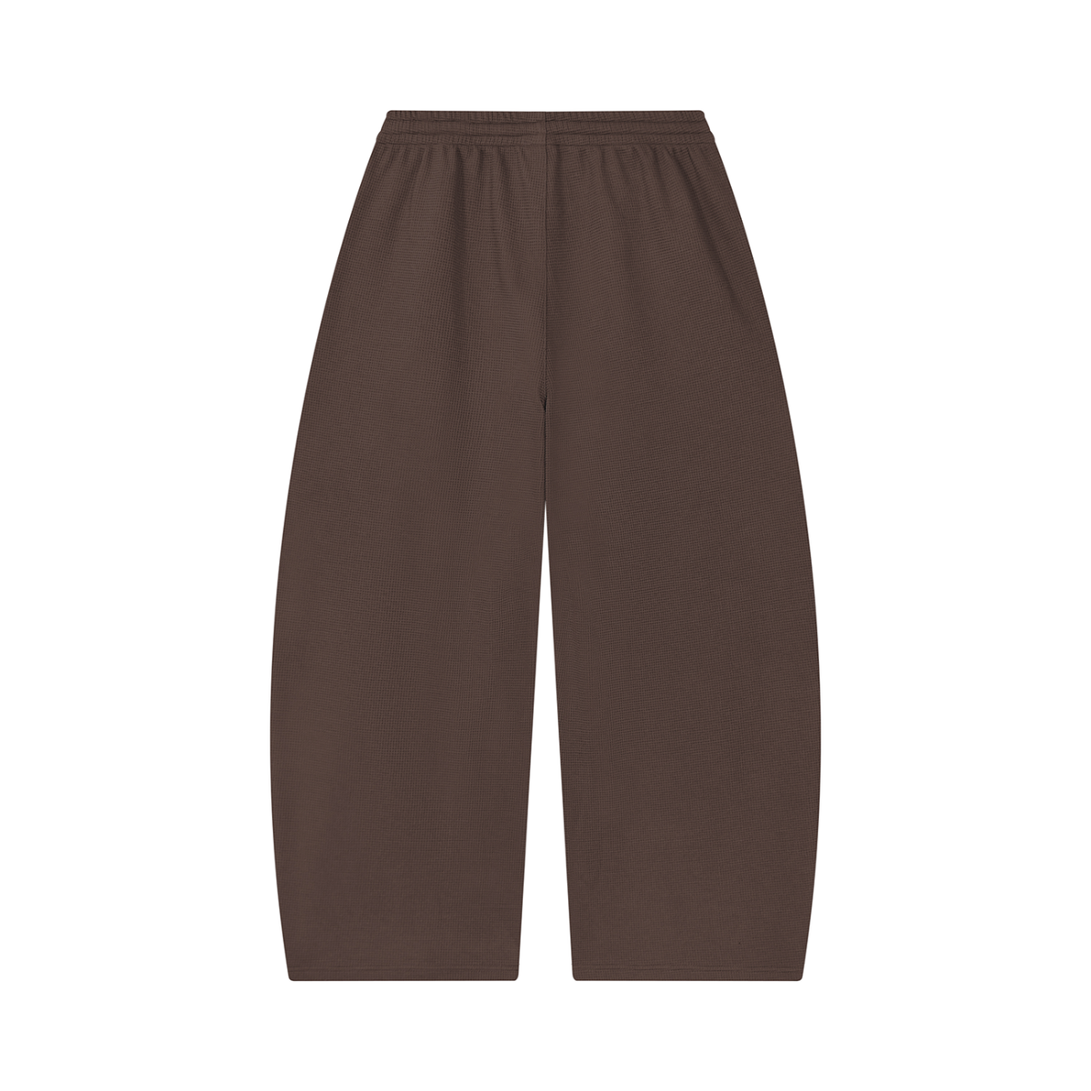 Unisex byzantine cross logo Waffle Barrel Leg Pants