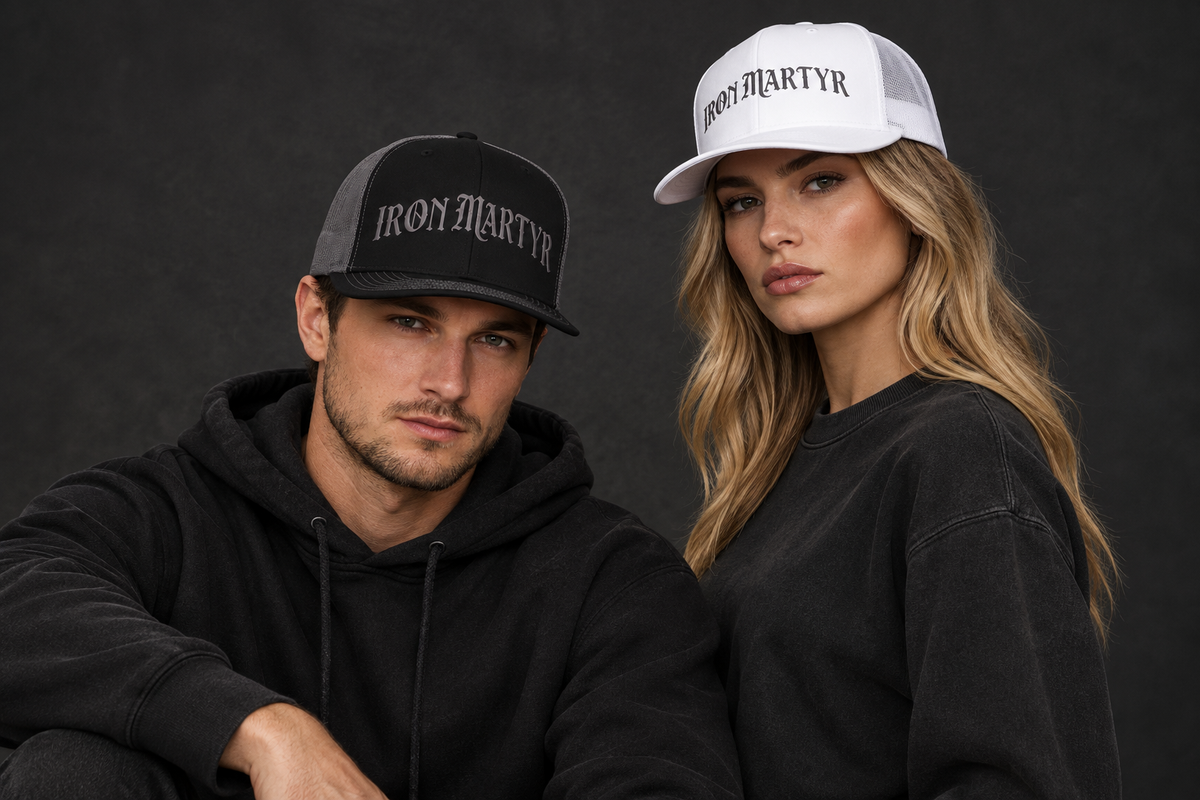 Additional Iron Martyr latter logo Snapback campaign image