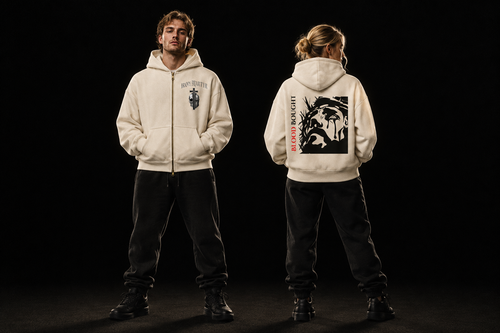 Blood Bought Hoodie — Cream