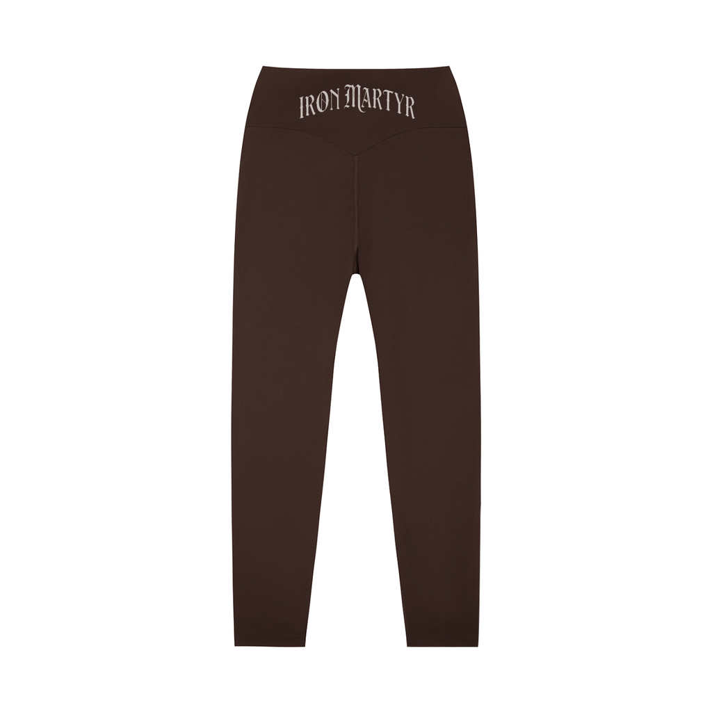 High-Waisted Byzantine cross logo Yoga Leggings
