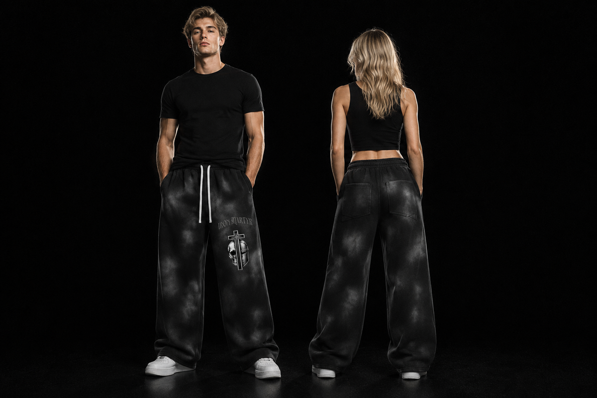 Sunfade Wide Leg — Black